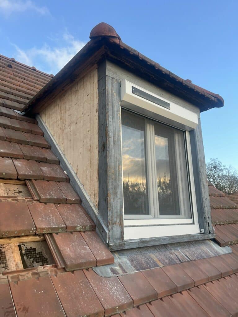 Rénovation étanchéité chien assis