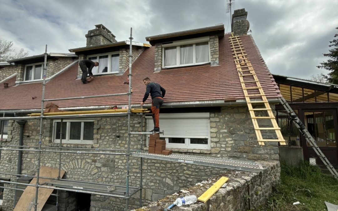 Rénovation toiture / couverture 91 Saclas